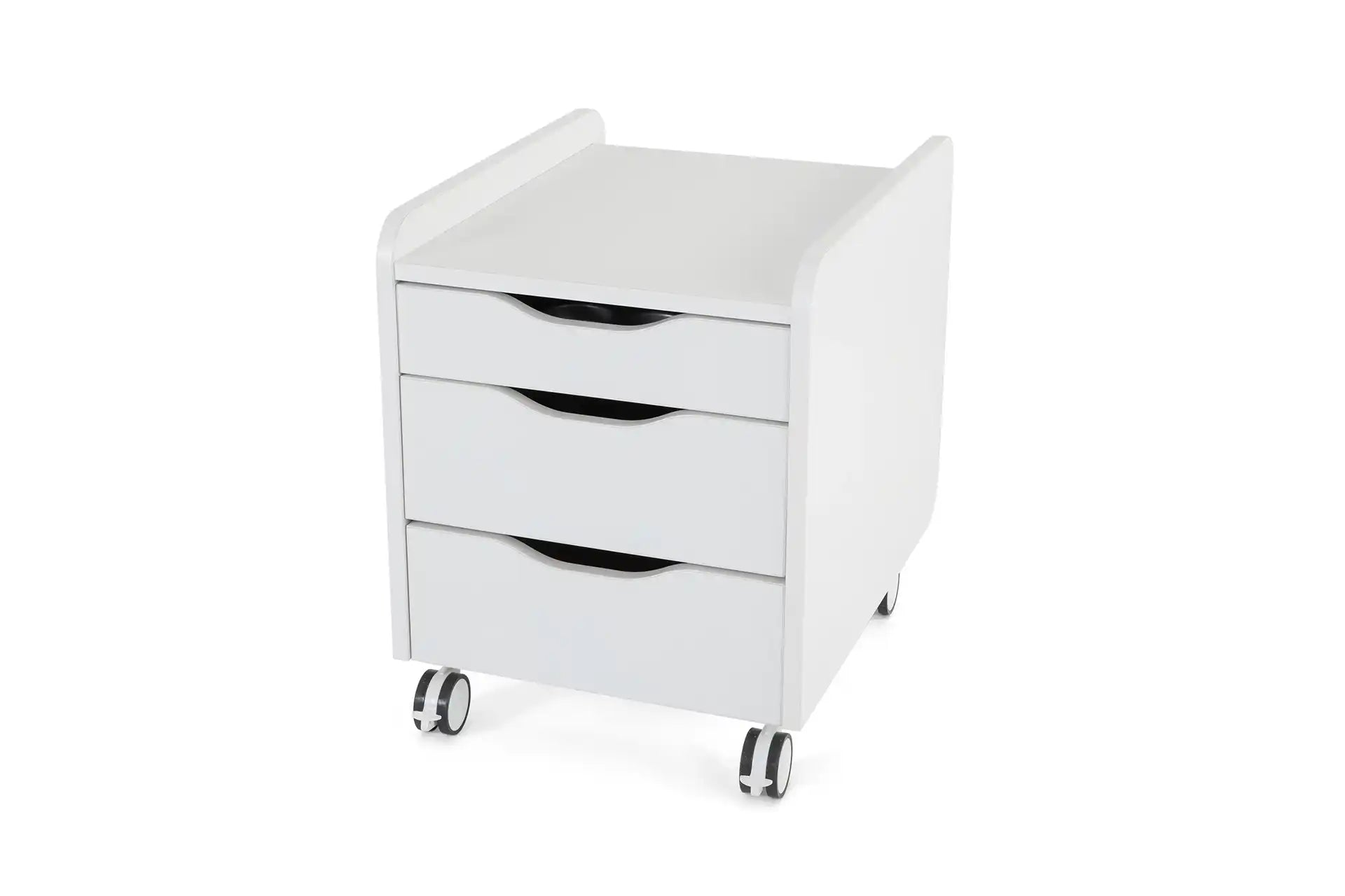 Sirius File Cabinet - White / White