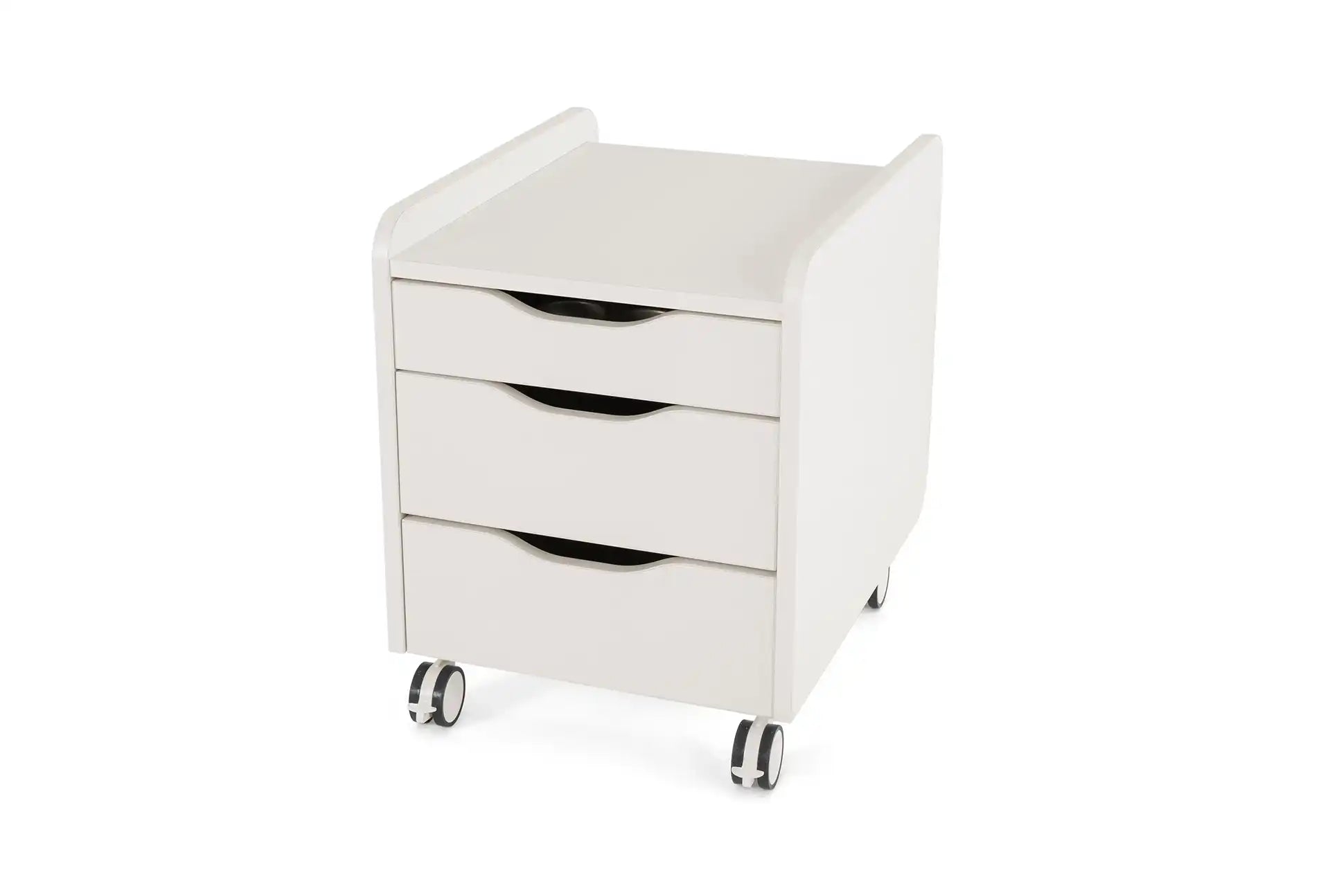 Sirius File Cabinet - Ecru / Fuchsia
