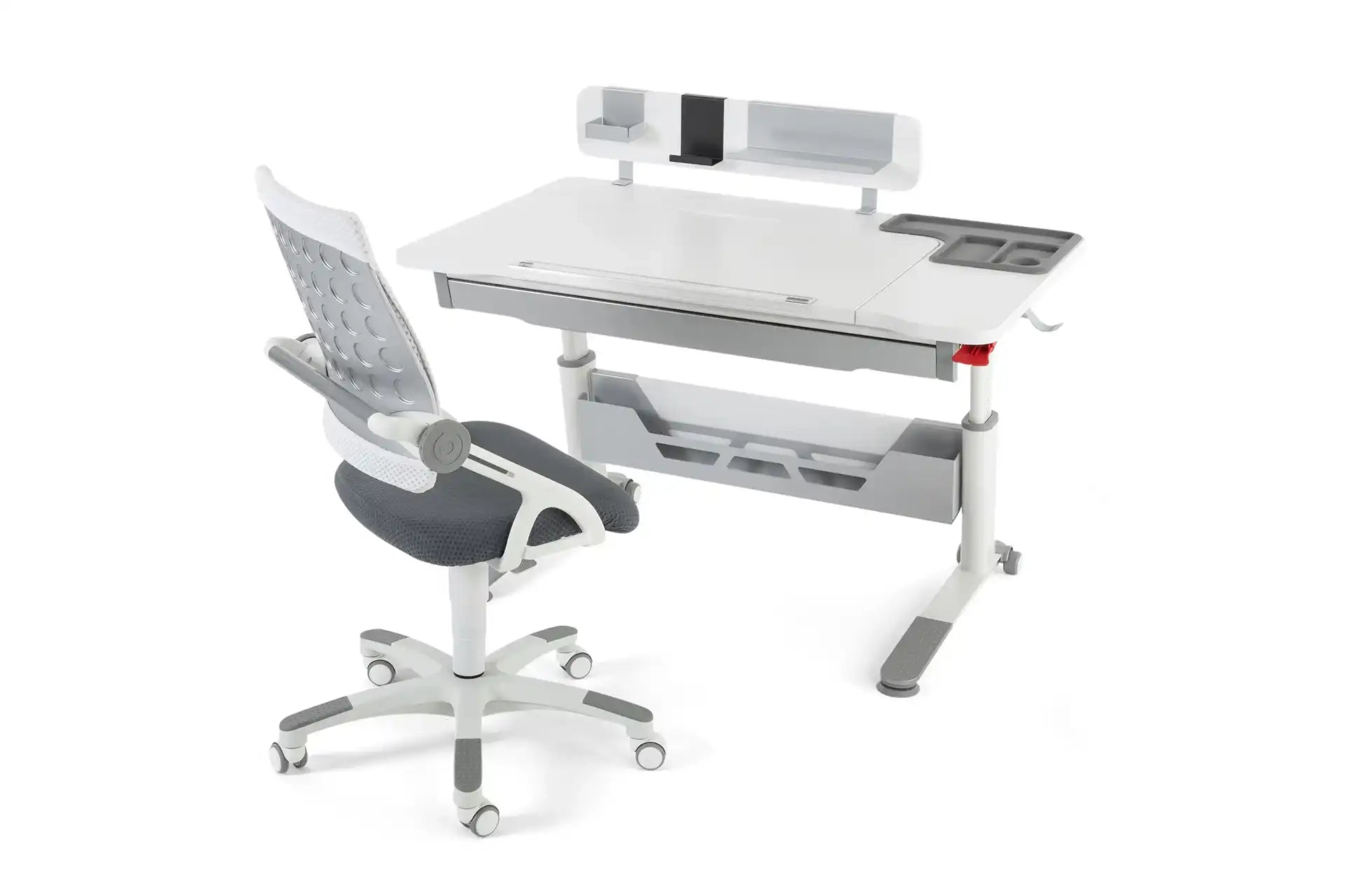 Sirius Advanced Desk Set - White / Gray