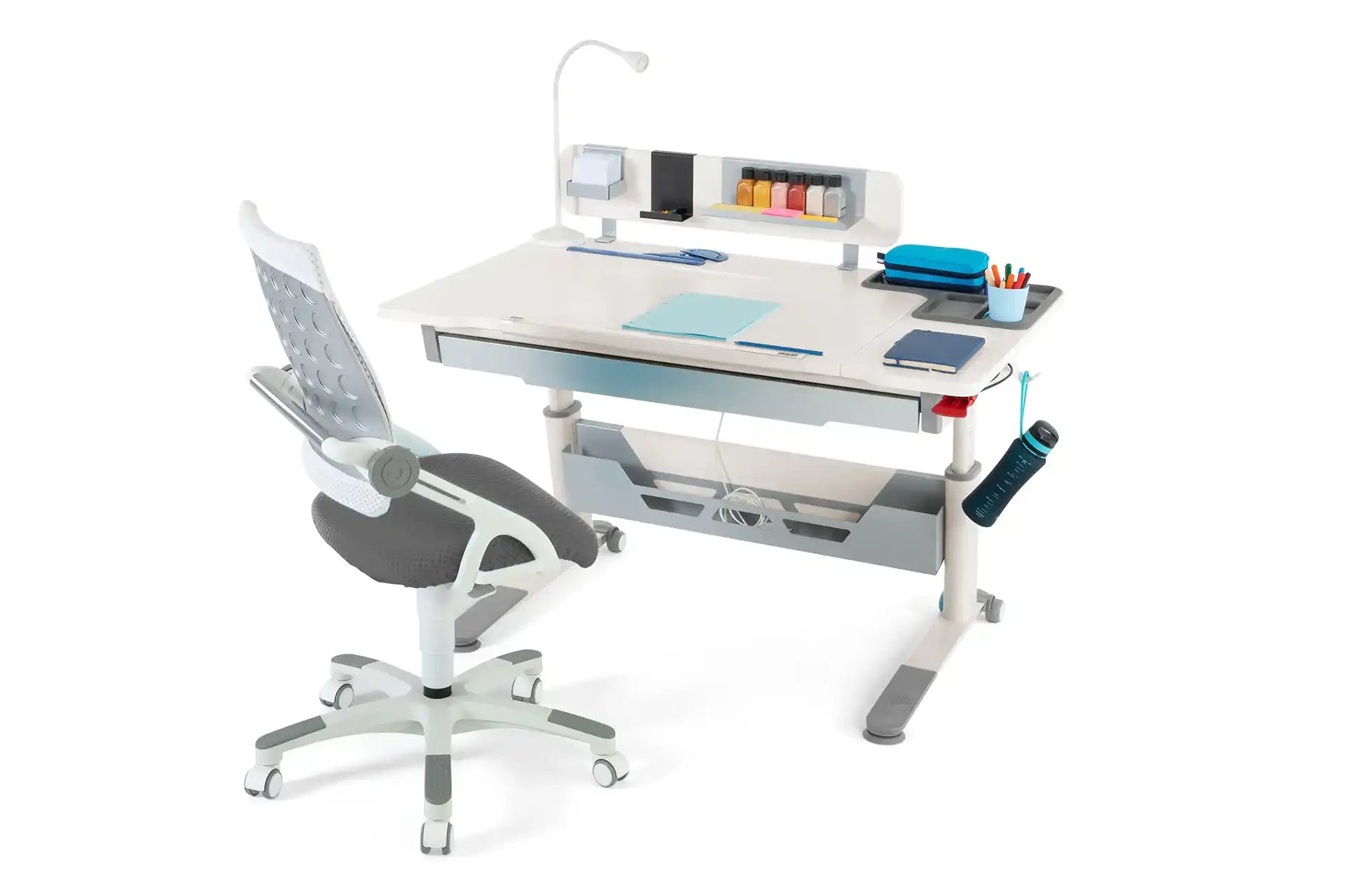 Sirius Advanced Desk Set - Ecru / Gray