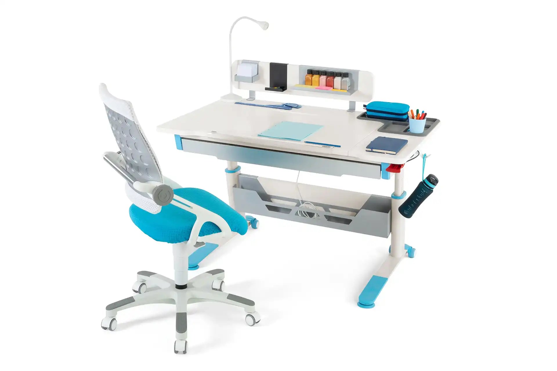 Sirius Advanced Desk Set - Ecru / Blue