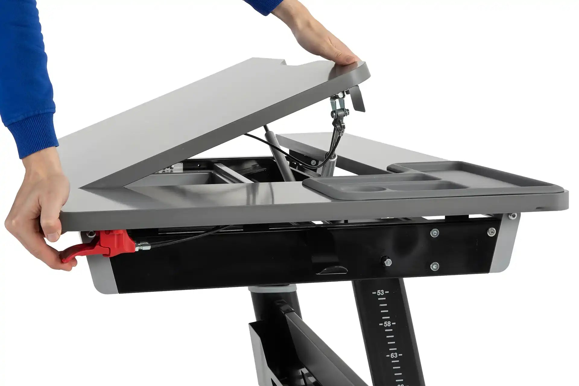Sirius Simple Desk - Anthracite / Gray