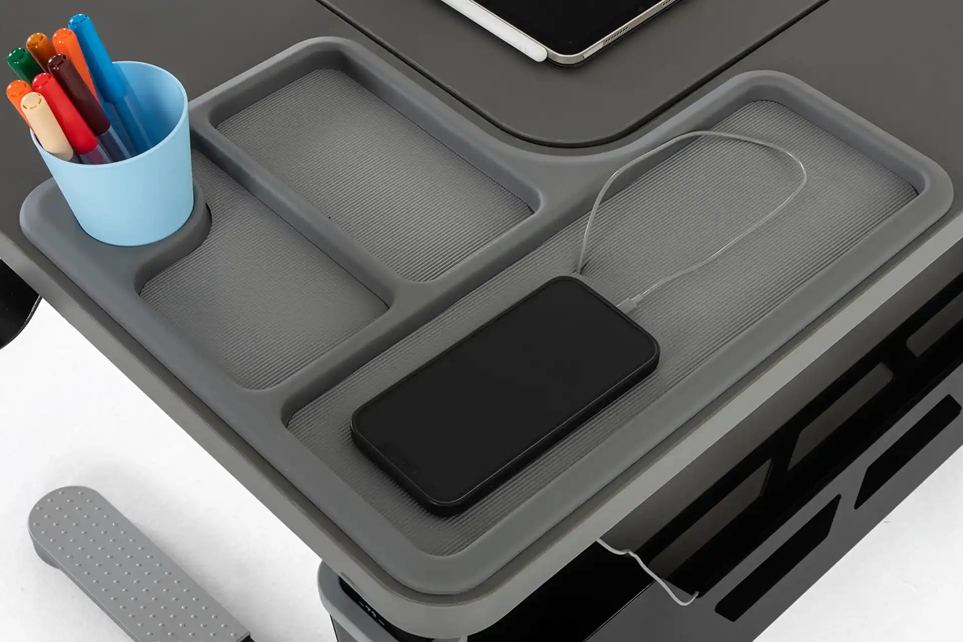 Sirius Standard Desk - Anthracite / Gray