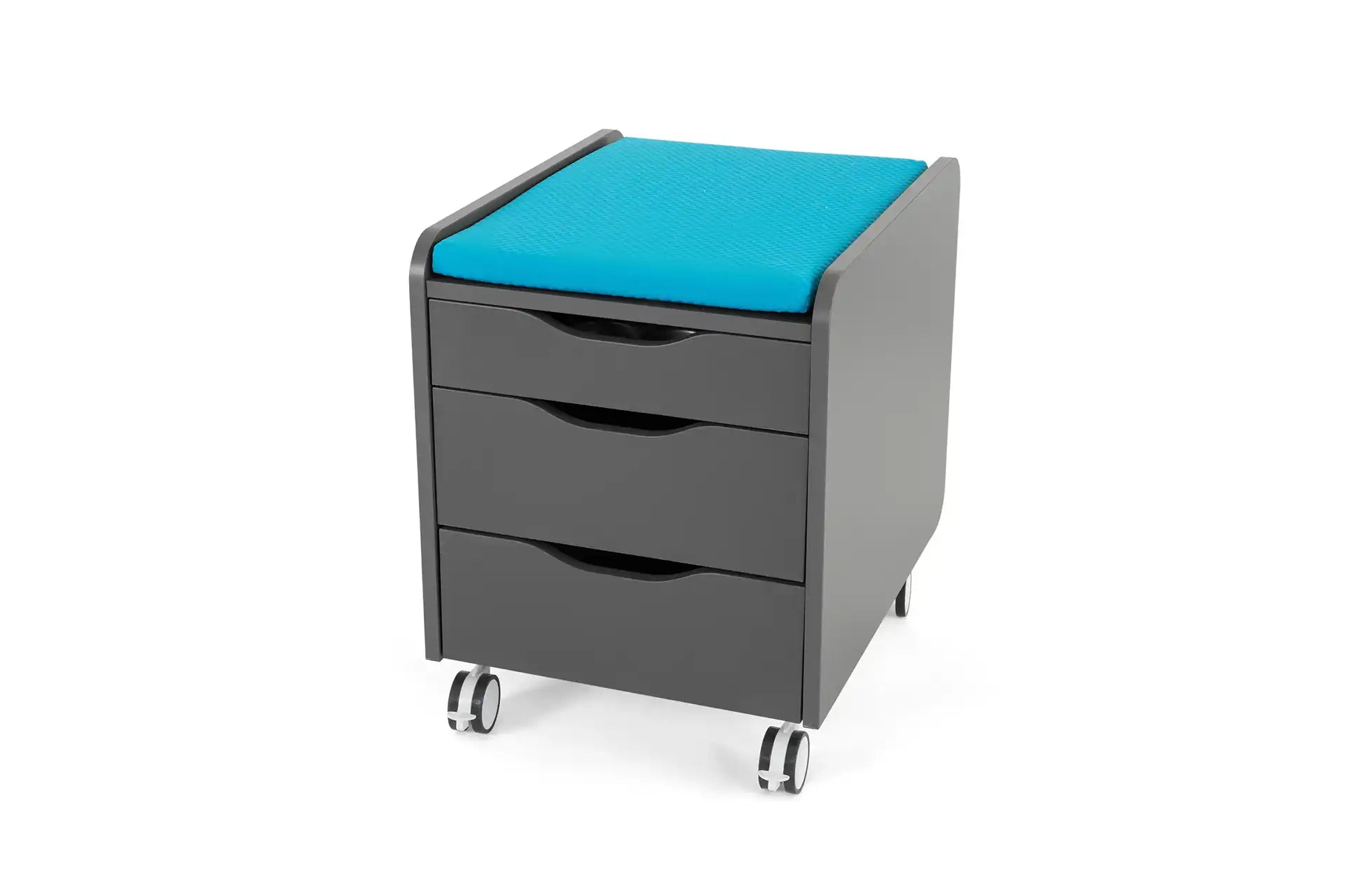 Sirius File Cabinet - Anthracite / Blue