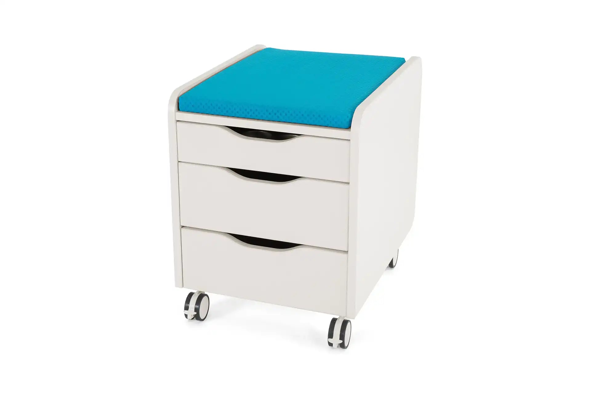Sirius File Cabinet - Ecru / Blue