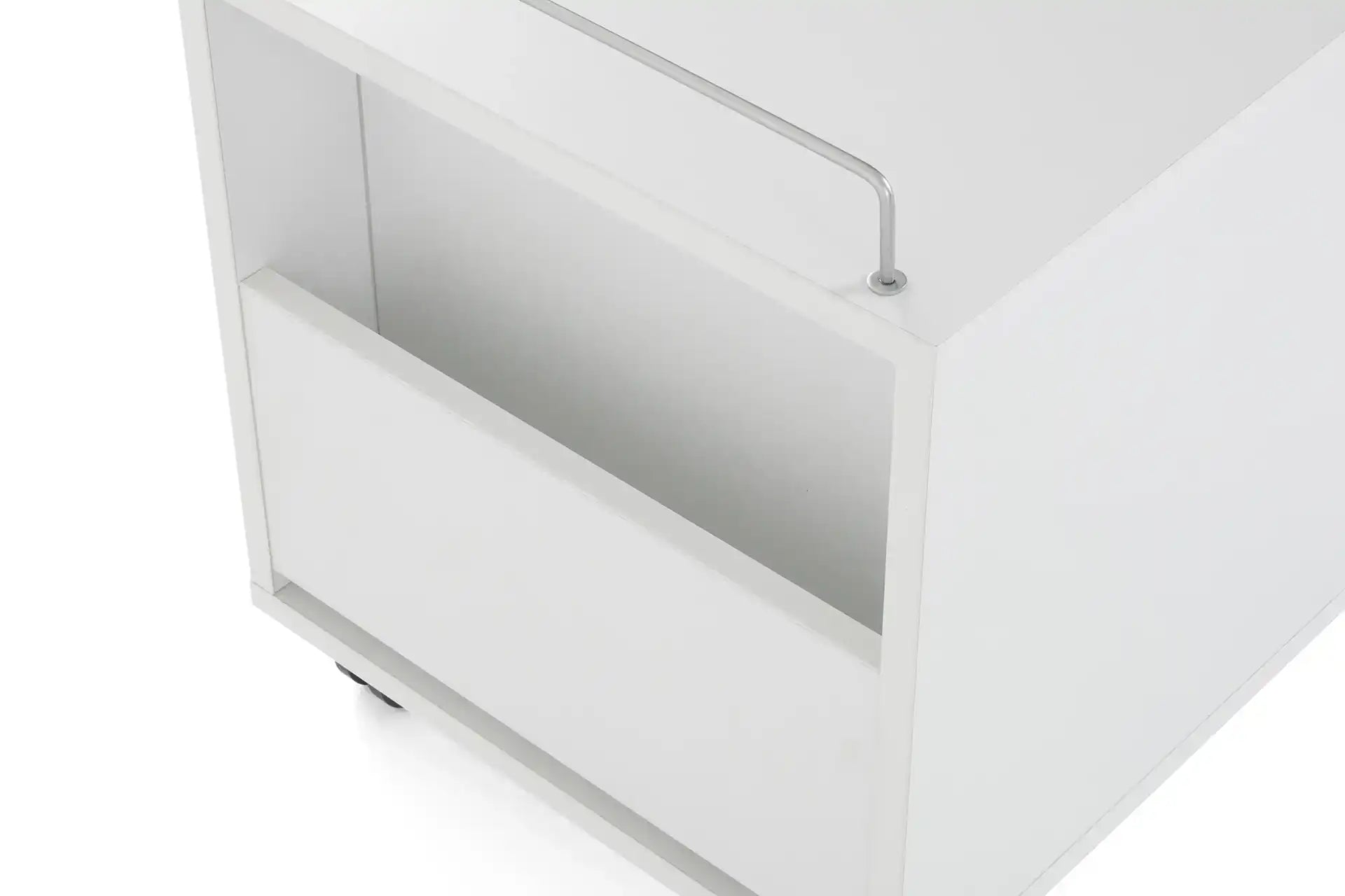 Vega Premium Desk Set - White / Fuchsia