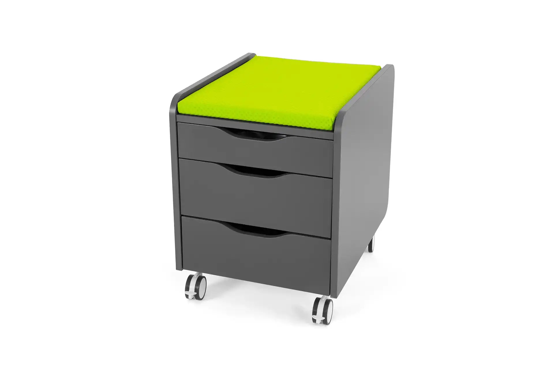 Sirius File Cabinet - Anthracite / Green
