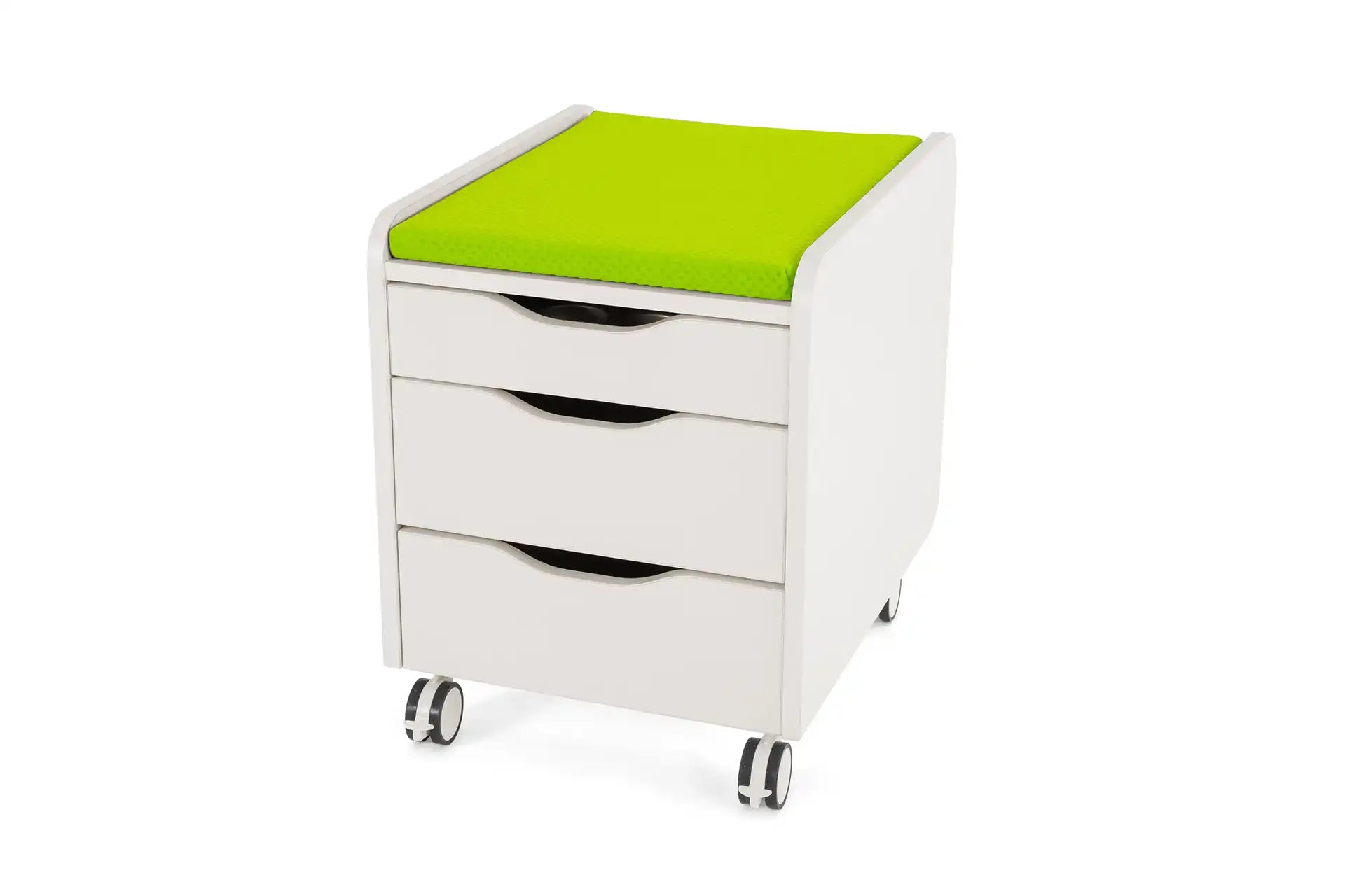 Sirius File Cabinet - Ecru / Green