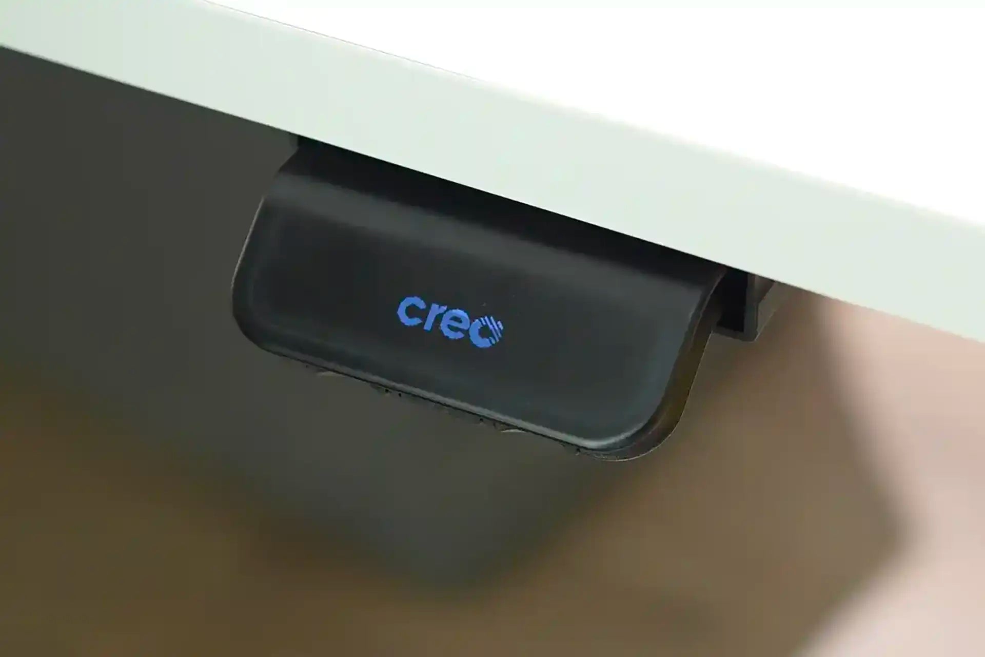 Orion Height-Adjustable Desk with Memory and Bluetooth Controller - White