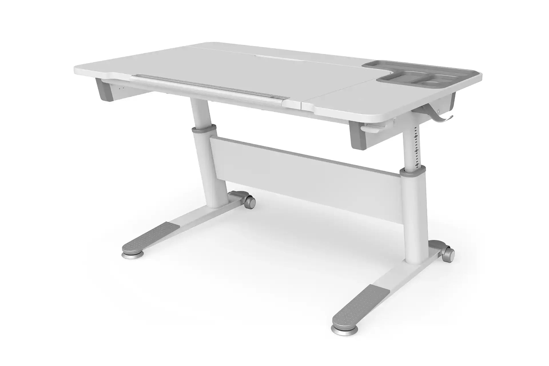 Sirius Simple Desk - White / Gray