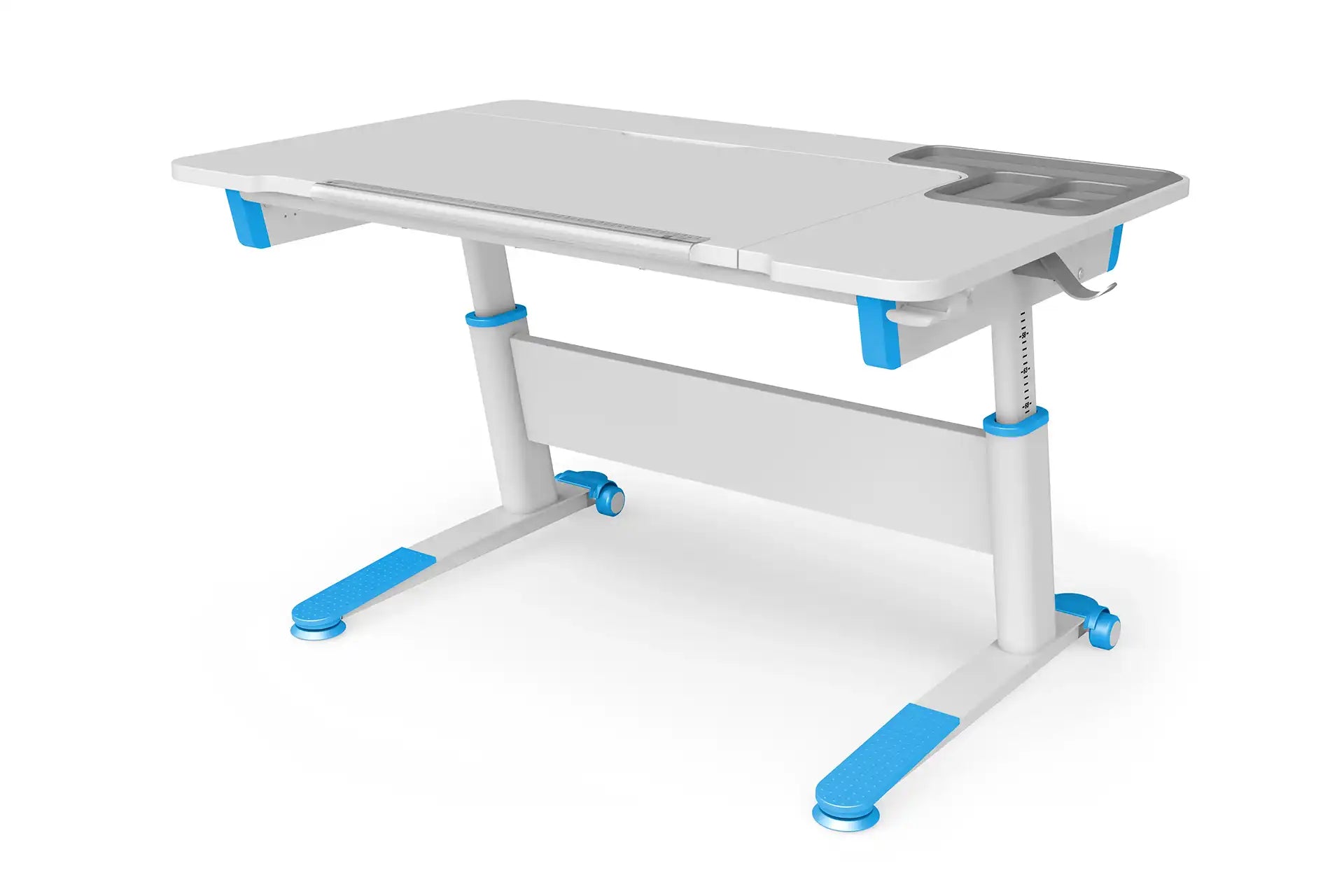 Sirius Simple Desk - White / Blue