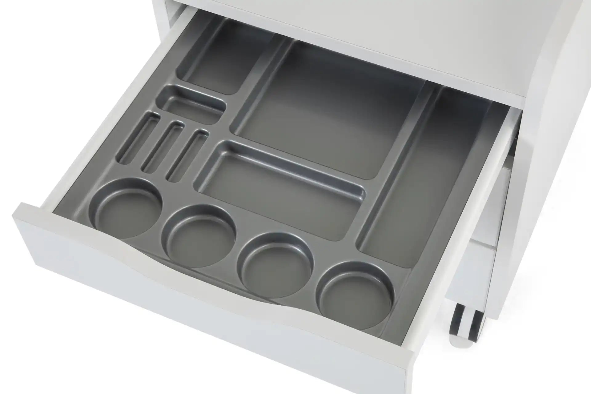 Sirius Deluxe Desk Set - White / Gray