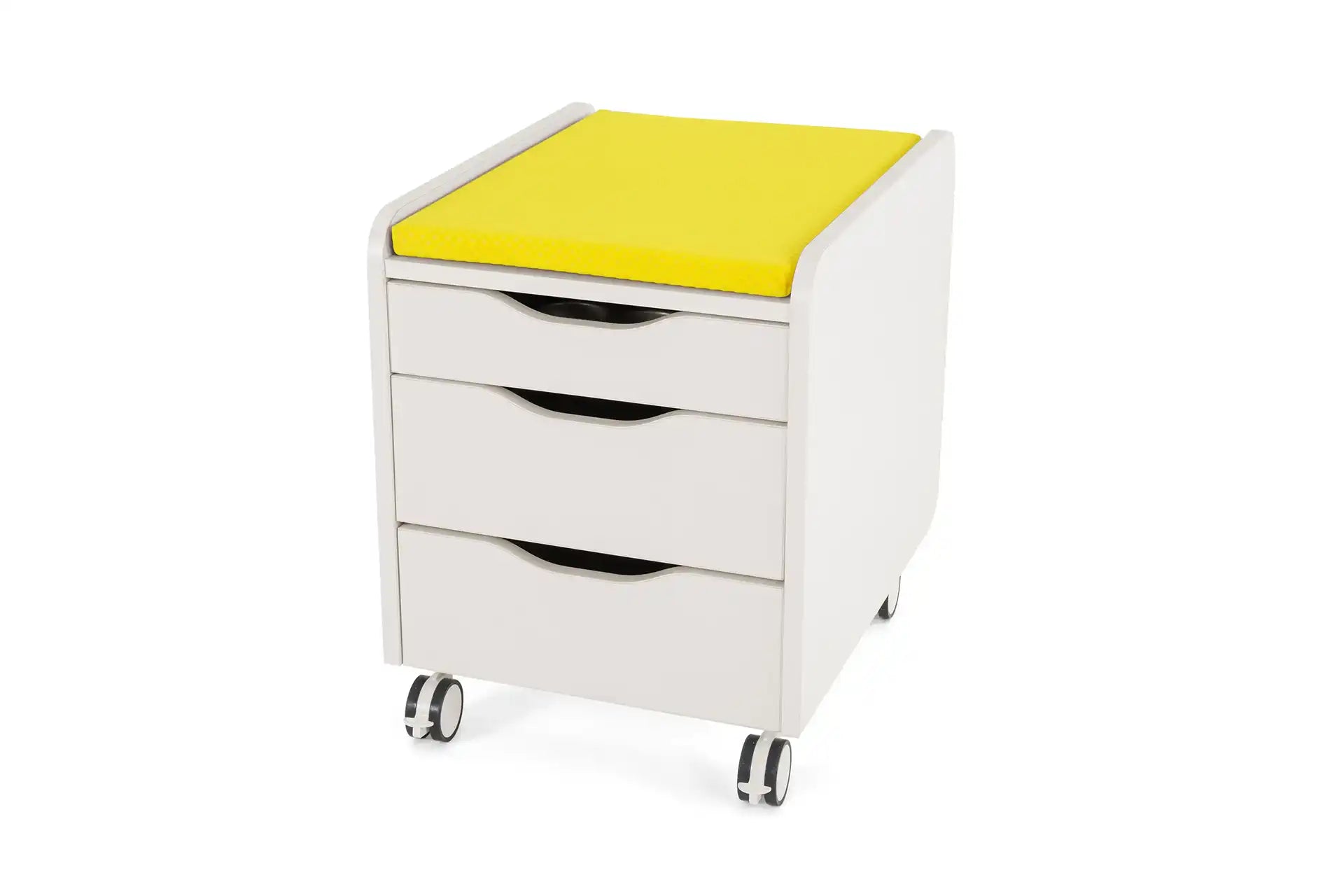Sirius File Cabinet - Ecru / Yellow