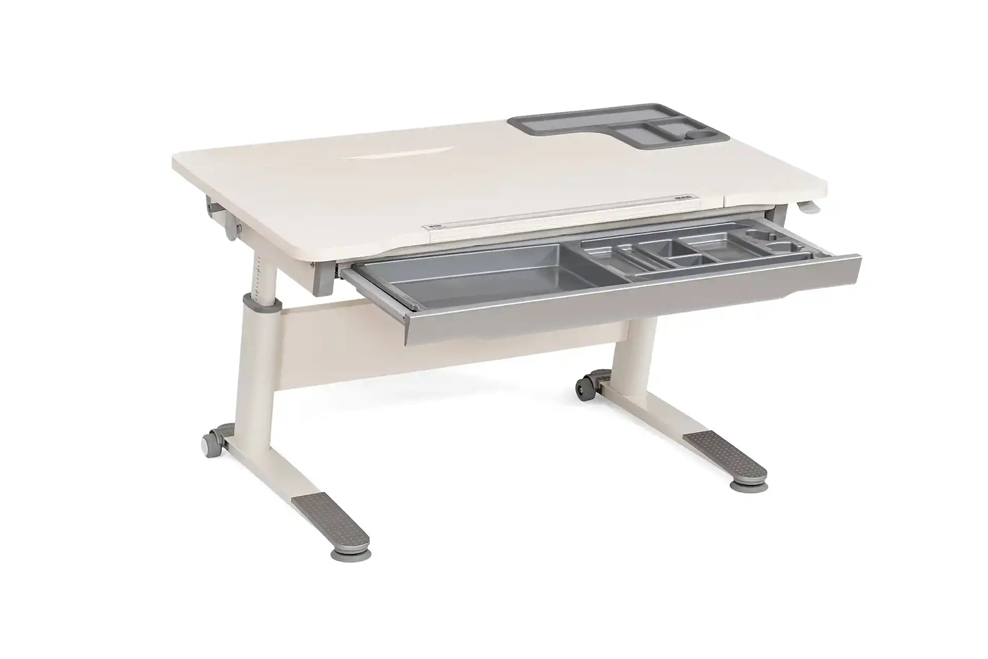 Sirius Basic Desk - Ecru / Gray