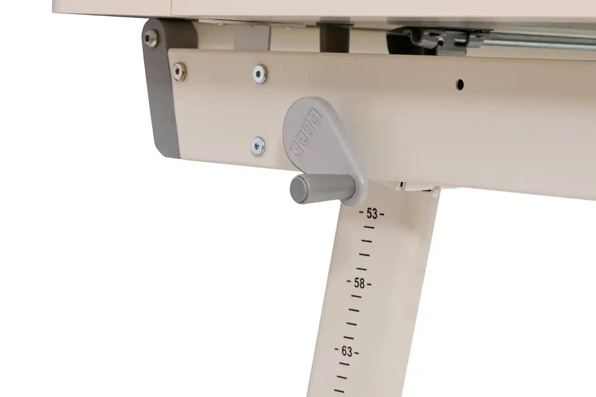 Sirius Basic Desk - Ecru / Fuchsia