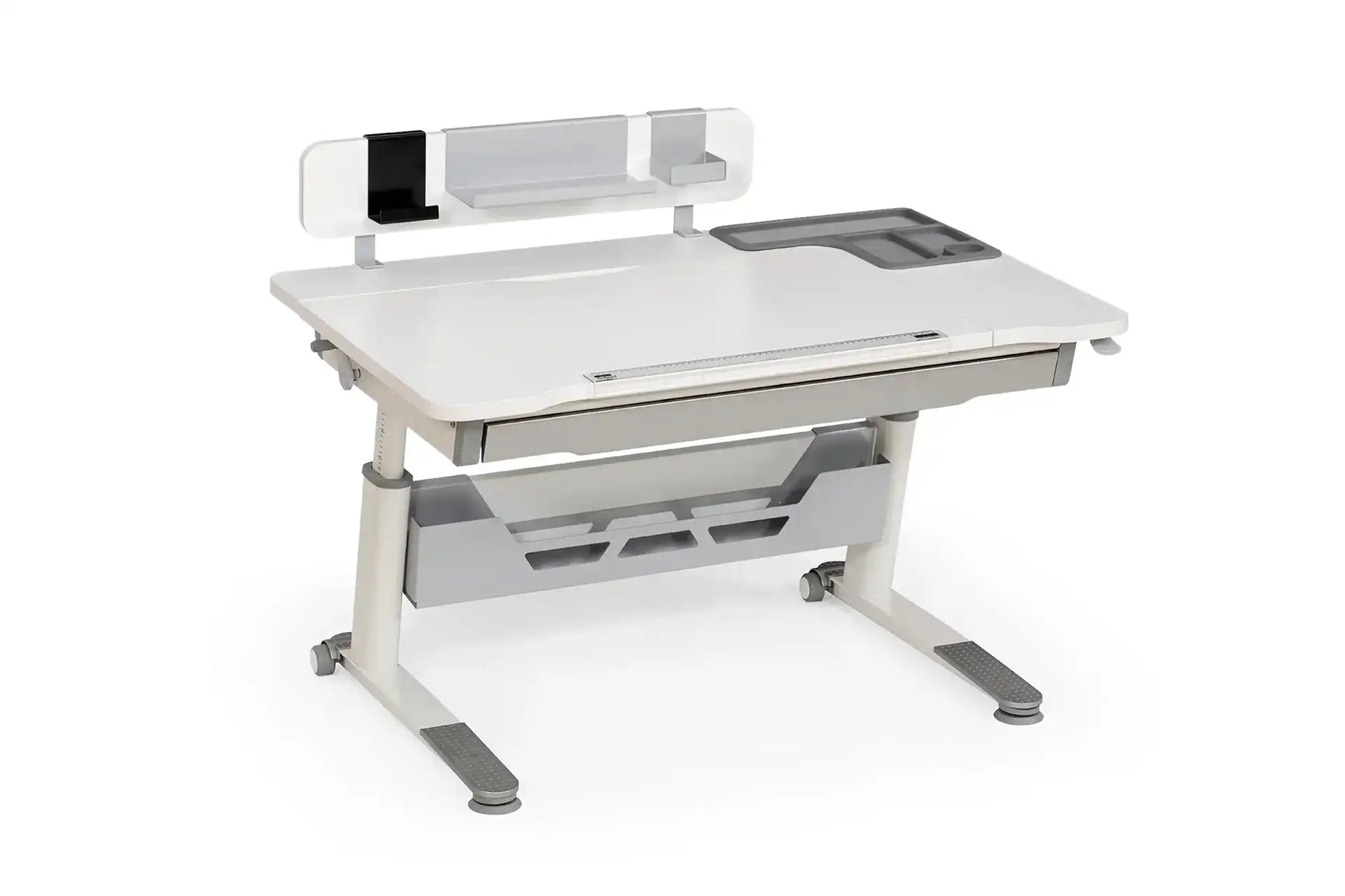 Sirius Standard Desk - White / Gray