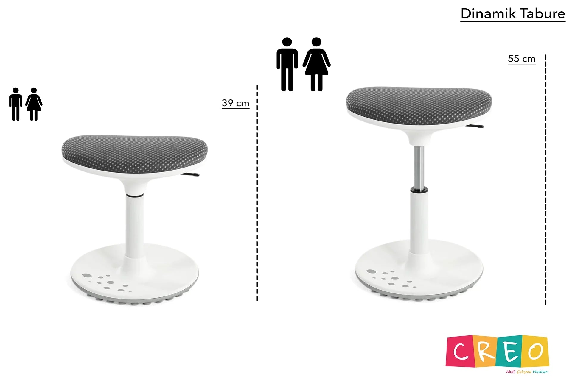 Dynamic Stool - Green
