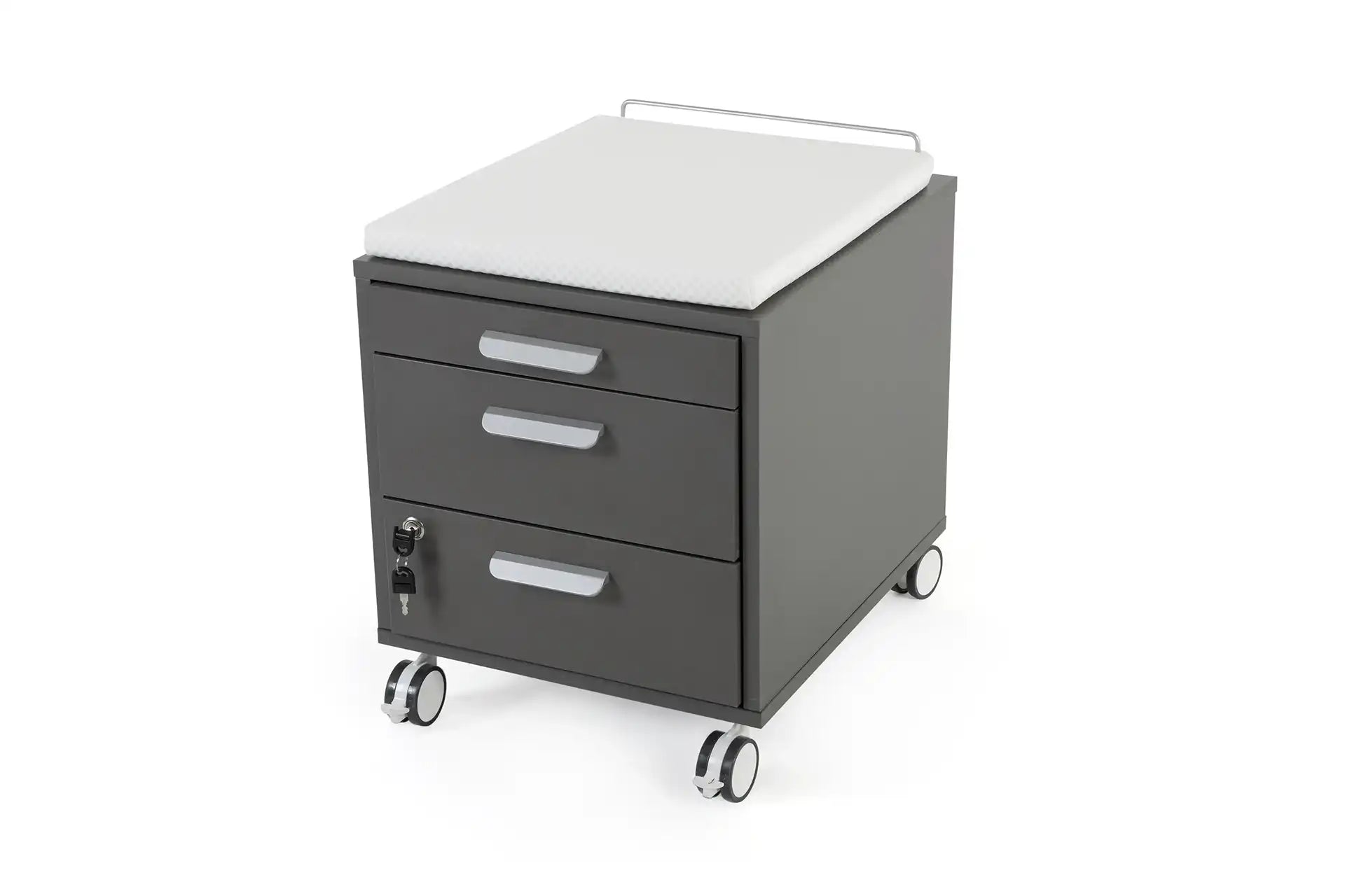 Vega File Cabinet Anthracite / White