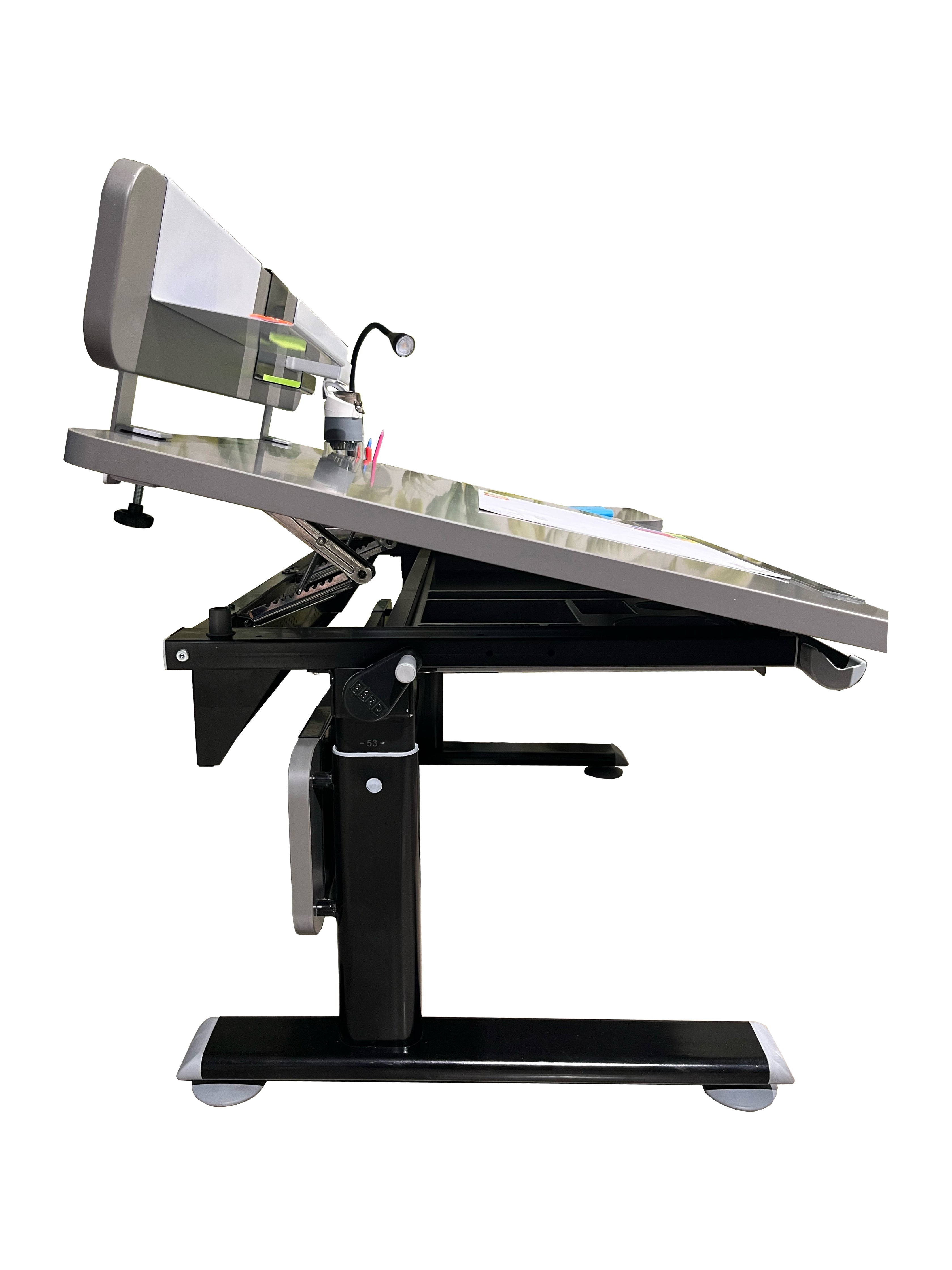 Vega Deluxe Desk Set - Anthracite / Gray