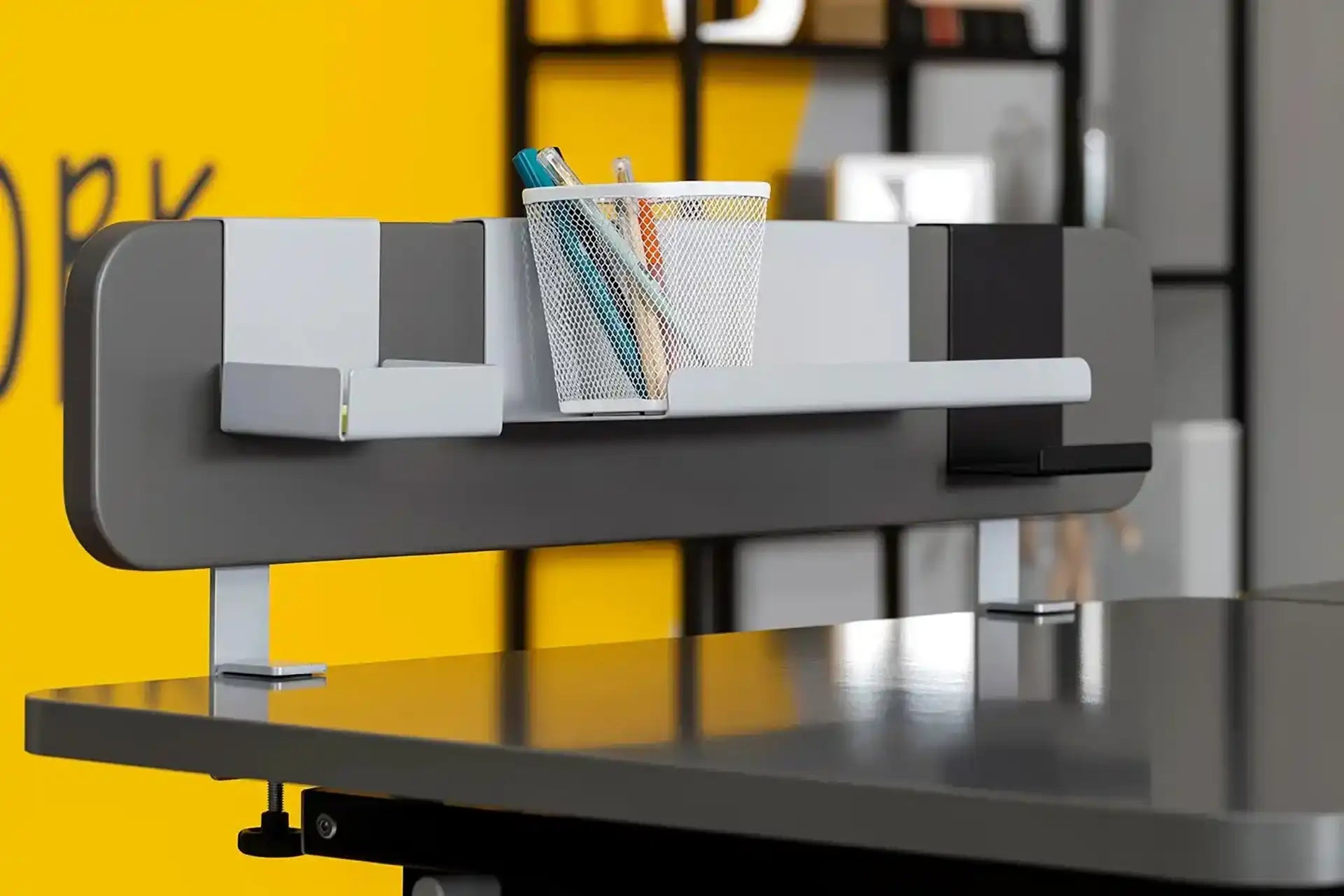 Vega Basic Desk - Anthracite / Gray