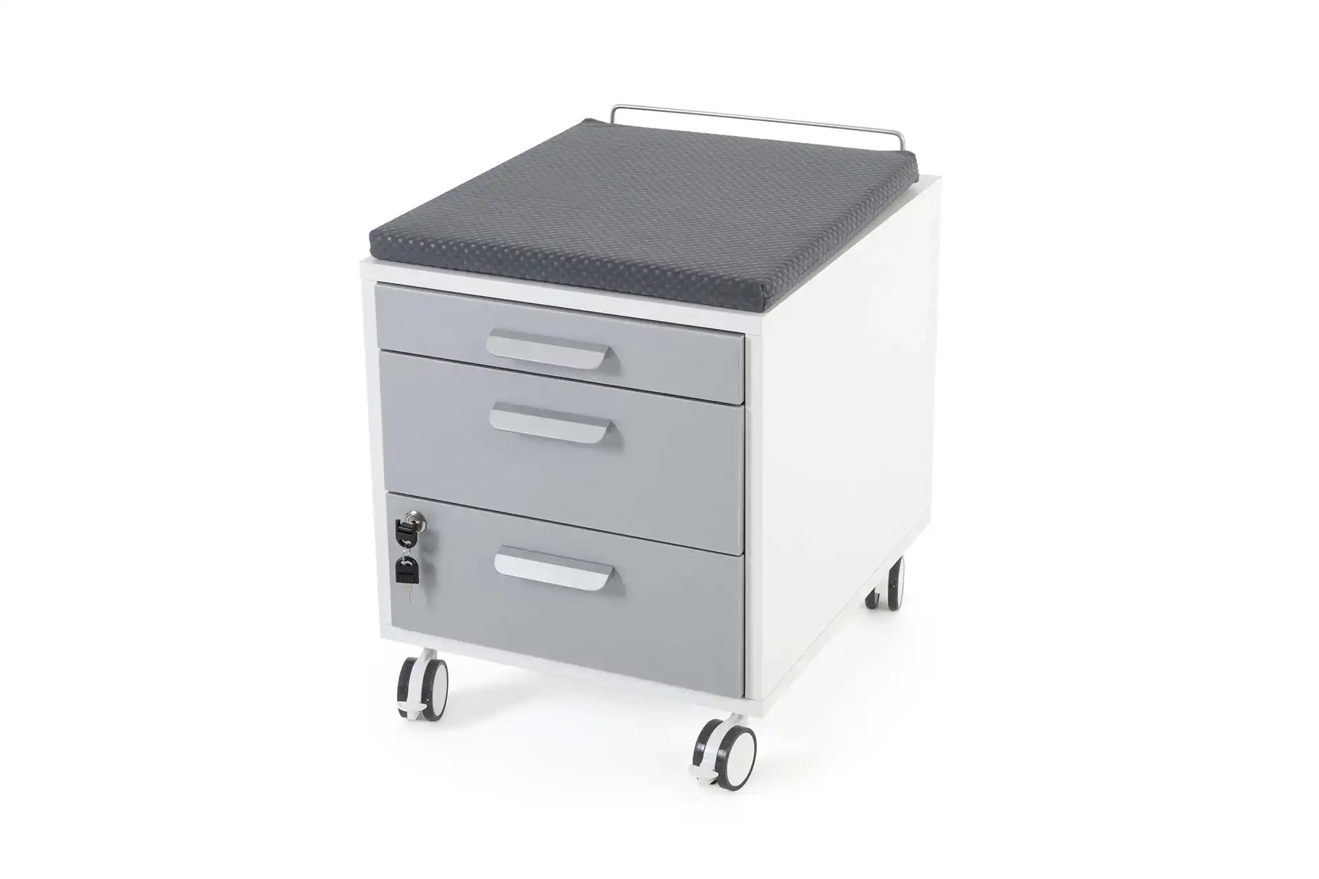 Vega Premium Desk Set - White / Gray