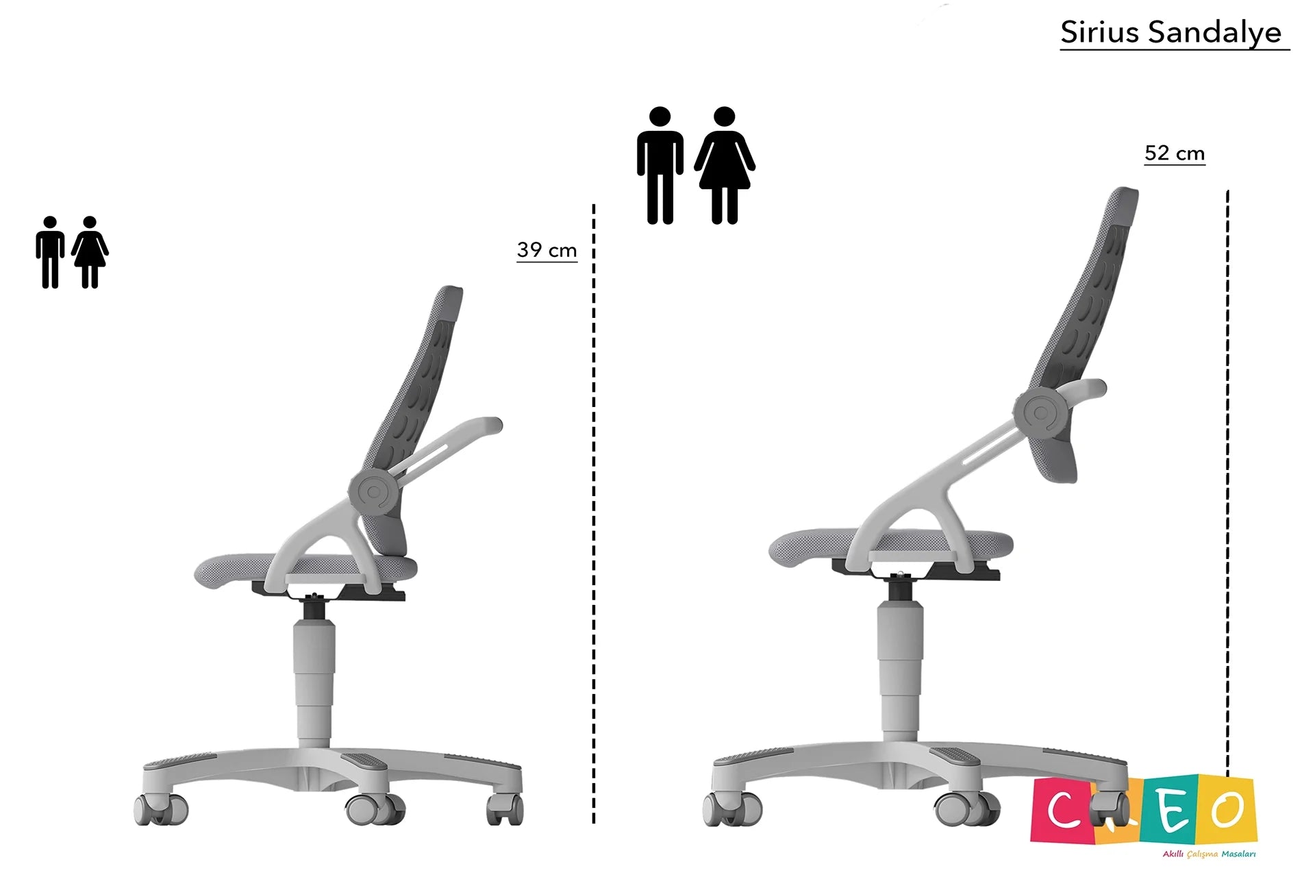 Sirius Premium Plus Desk Set - Ecru / Yellow