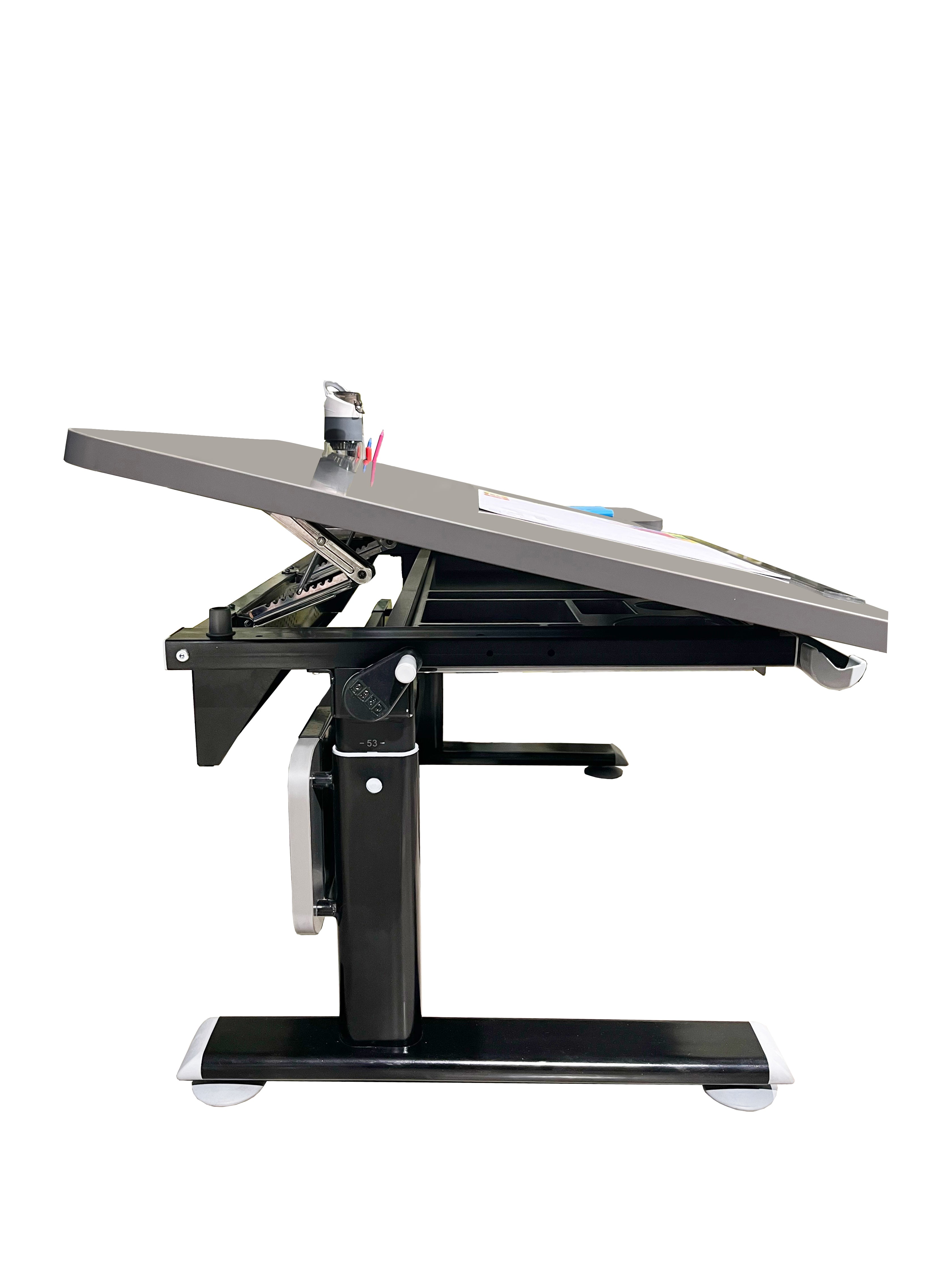 Vega Premium Desk Set - Anthracite / Gray